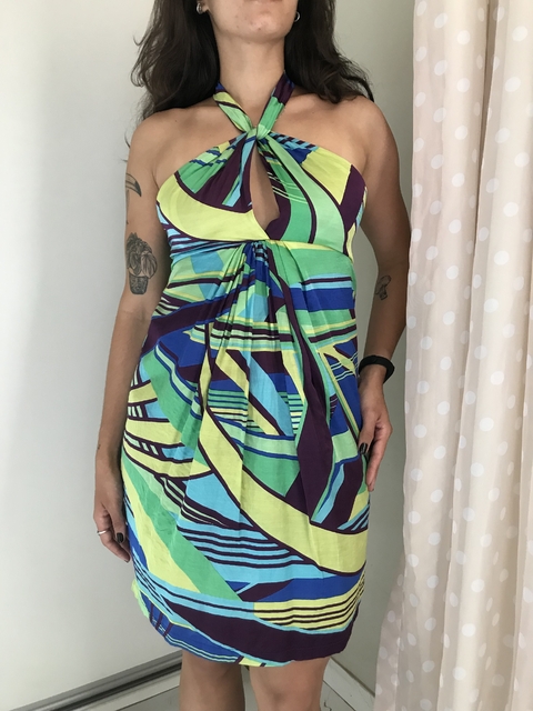 Vestido Estampado Sacada - 38