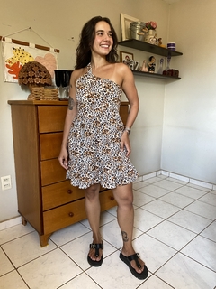 Vestido Animal Print - 38 - comprar online