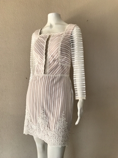 Vestido Patchoulee Bege - M na internet