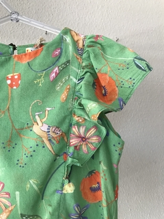 Bata Infantil Estampada Violetinha - 4 Anos - comprar online