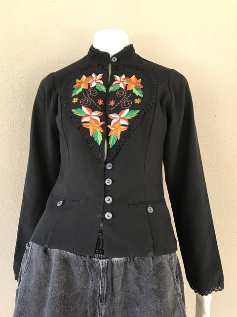 Blazer Carol Bordado - P