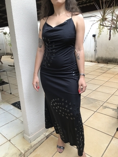 Vestido Longo Preto - P - comprar online