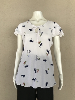 Blusa Dog Crepe - M na internet