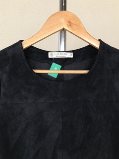 Blusa Camurça Preta C&A - 38