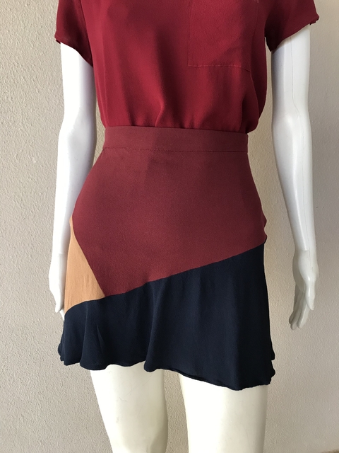 Saia Três Cores Scalon - 38