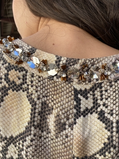 Imagem do Blusa/Casaqueto Seda Animale - P
