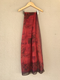Lenço Vermelho Colore - Brechó de Casa