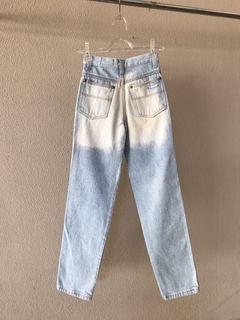 Calça Infantil Mom Jeans - 8/10 anos - Brechó de Casa