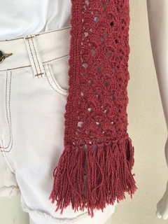 Colete Crochê Bordô - PP - comprar online