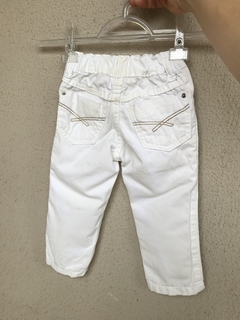 Calça Infantil Branca Baby Club - 6-9 meses - loja online