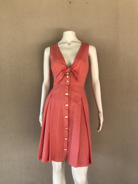 Vestido Coral Carmezim - 40