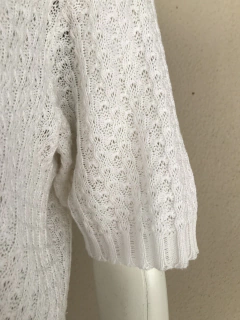 Blusa Tricô Off White - M na internet
