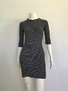 Vestido Bluesteel Listrado - P