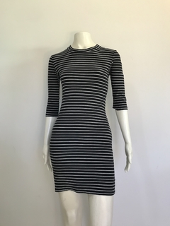Vestido Bluesteel Listrado - P