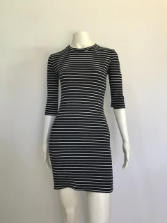 Vestido Bluesteel Listrado - P