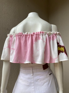 Blusa Estampada Shoulder - 38