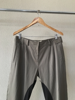 Calça Alfaiataria Cáqui Maria Garcia - 40/42 - comprar online
