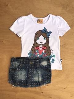 Blusa Infantil Malha Rolú - 1 Ano