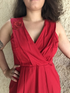 Vestido Vermelho Collins - 38 - comprar online