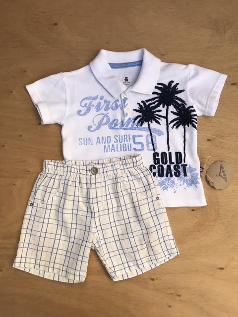 Camisa Bebê Baby Club - 6/12 meses