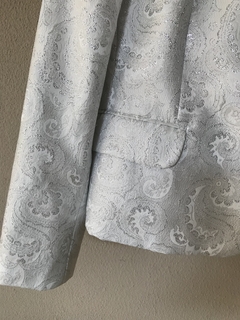 Blazer Branco Metálico Michael Kors - 40 - loja online