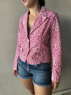 Blazer Onça Rosa Le Lis Blanc - 38 na internet