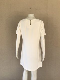 Vestido Creme Camélias - P - loja online