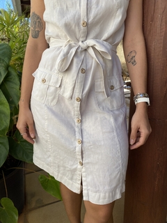 Imagem do Vestido Linho Bege Talita Kume - 38