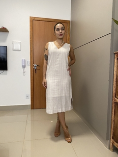 Vestido Bege Sabrina - 38