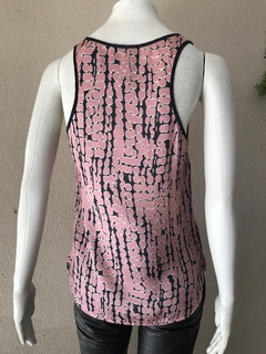 Regata Estampada Carina Duek - P - Brechó de Casa