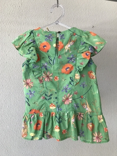 Bata Infantil Estampada Violetinha - 4 Anos - Brechó de Casa