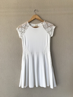 Vestido Zara Girls Off White - 13/14 Anos na internet