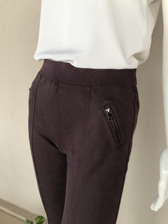 Calça Montaria Marrom Facinelli - M - Brechó de Casa