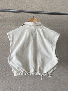 Colete LLamenina Creme - M