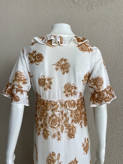 Robe Vintage Longo - P - Brechó de Casa