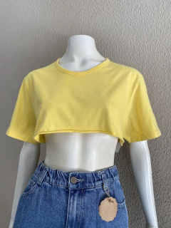 Cropped Hering Amarelo - M
