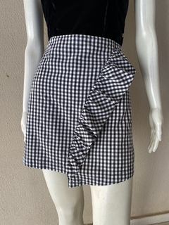 Saia Xadrez Blue Steel - 38 - comprar online