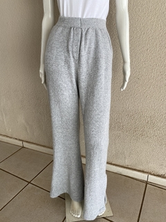 Calça Tricô Cinza - P/M - comprar online