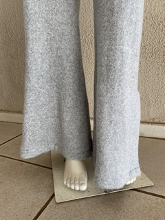 Calça Tricô Cinza - P/M na internet