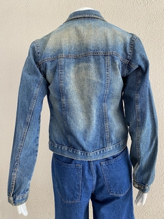 Jaqueta Jeans Vinci - P/M - Brechó de Casa