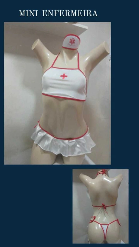 MINI FANTASIA ENFERMEIRA