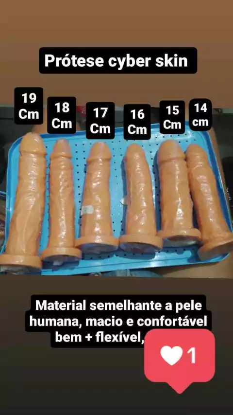 PROTESE CYBER SKIN SEM VIBRO