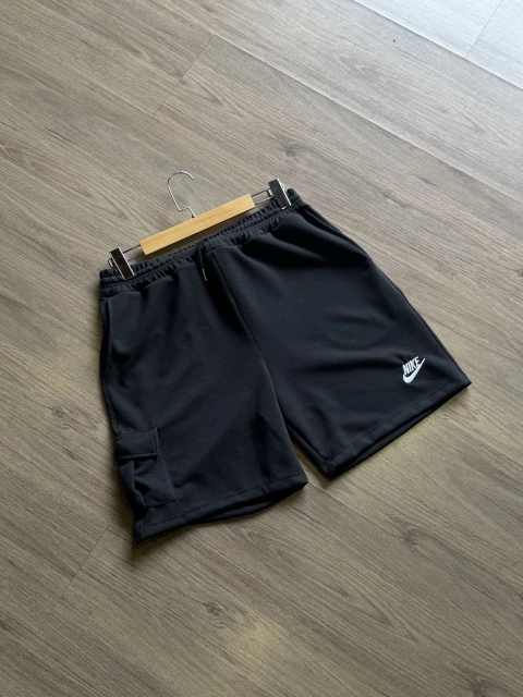 Bermuda NK Moletom Preto