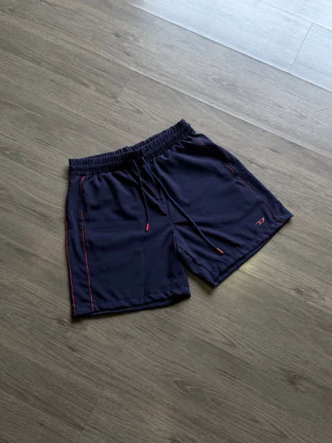 Bermuda DSL 'Faixa lateral' Azul