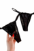 Calcinha String Fio Dental Simples de Renda - comprar online