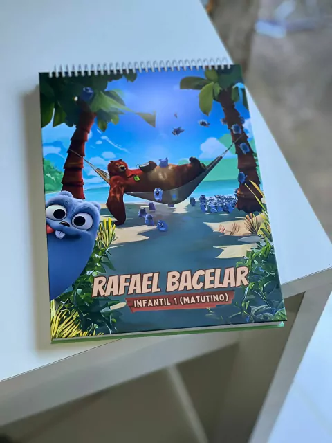 Bloco Grizzy e os Lemmings 1 (Caderno de Desenho)