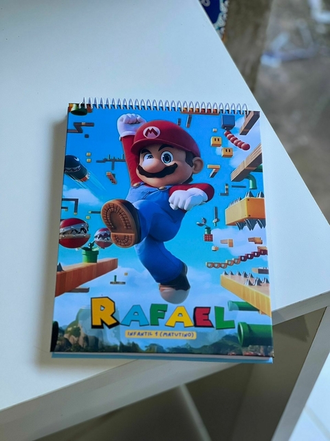 Bloco Mario Bross (Caderno de Desenho)