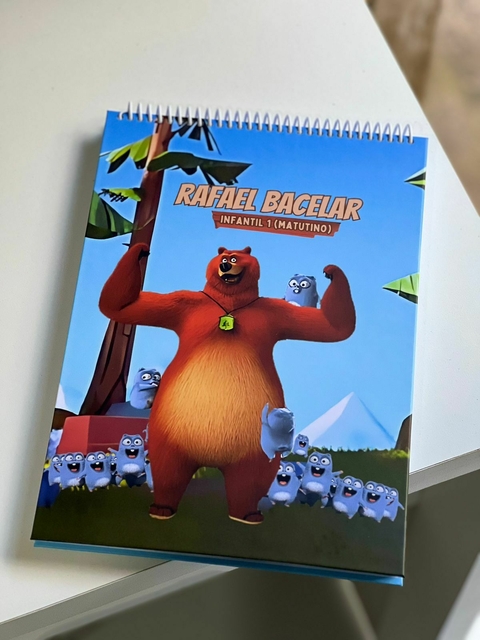 Bloco Grizzy e os Lemmings 2 (Caderno de Desenho)