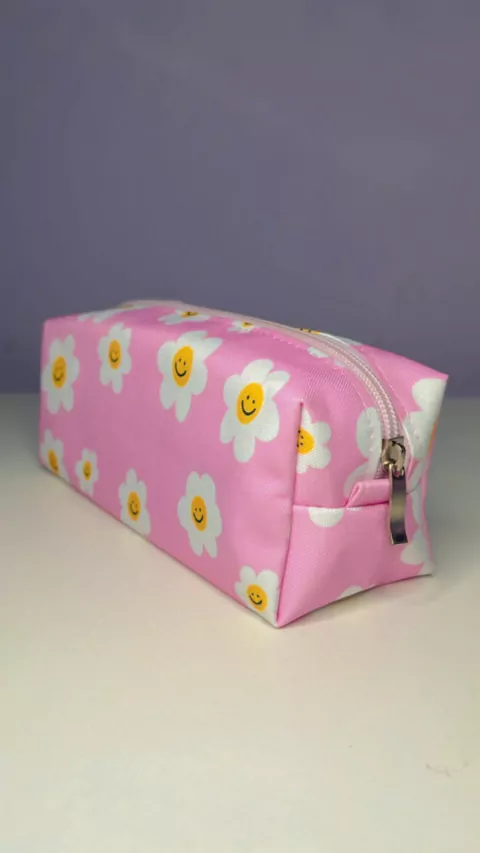 Estojo Margaridas Rosa