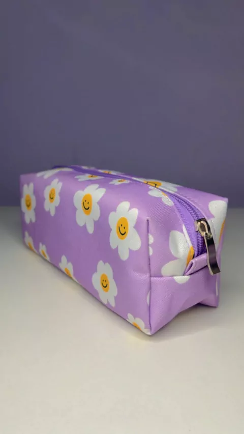 Estojo Margaridas Lilás